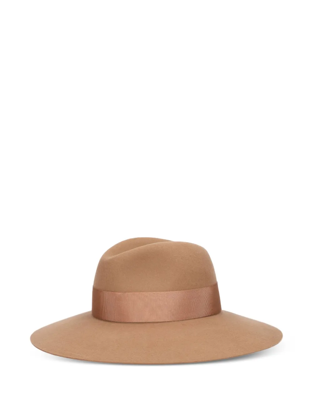 Borsalino Sophie fedora hoed - Bruin