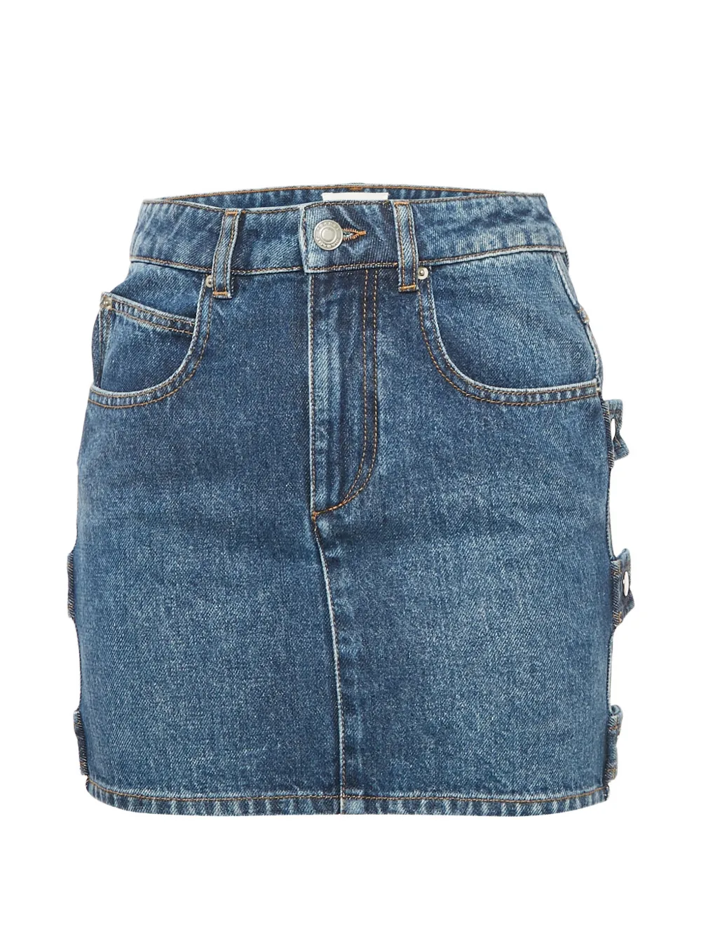 MARANT ÉTOILE Gonna denim con fibbia - Blu