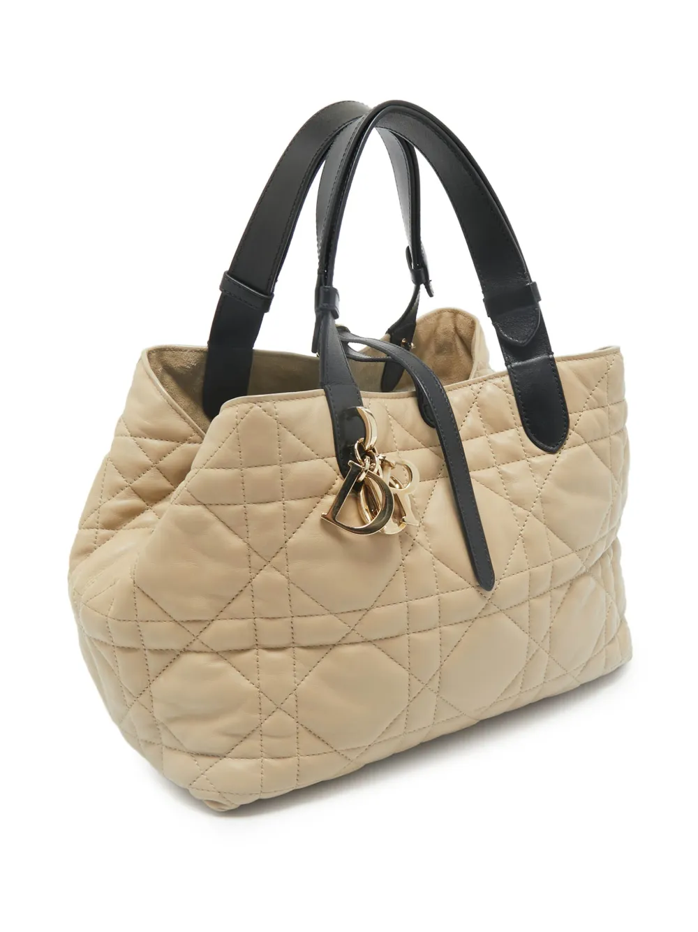 Click to view more detailed imagery on our partner's website Pre-owned Dior Toujours Tote Bag In Neutral