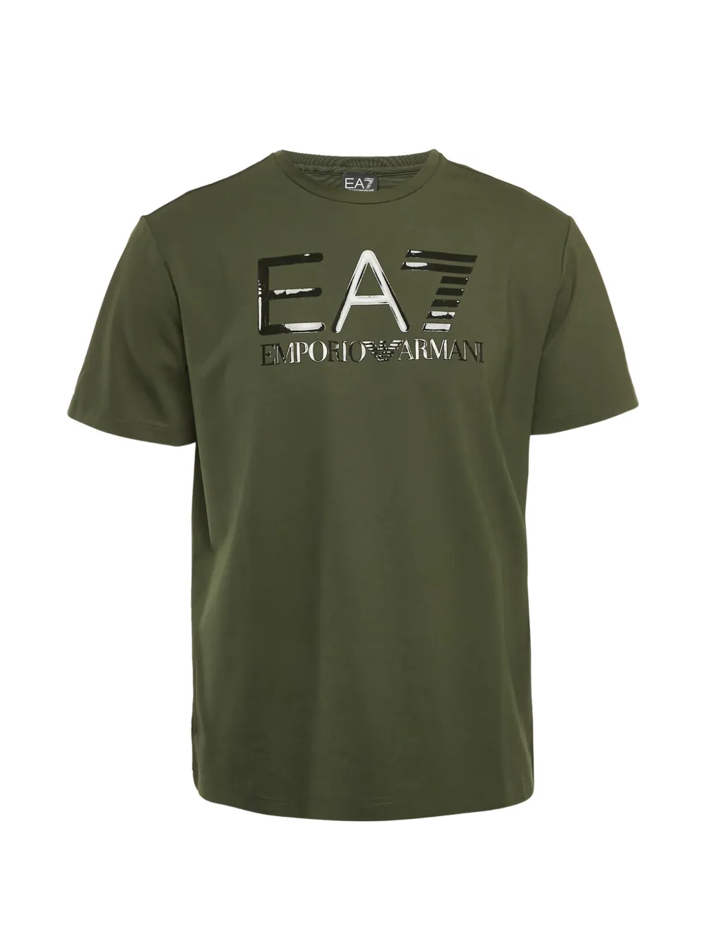 Emporio Armani Pre-Owned logo-print T-shirt – Green Emporio Armani Pre-Owned logo-print T-shirt – Green