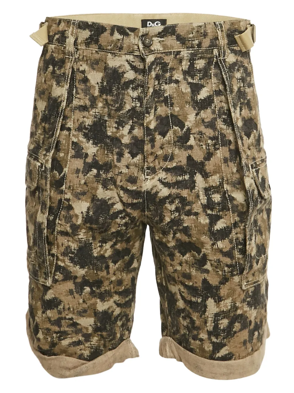 Dolce & Gabbana Pre-Owned camouflage cargo shorts – Green Dolce & Gabbana Pre-Owned camouflage cargo shorts – Green