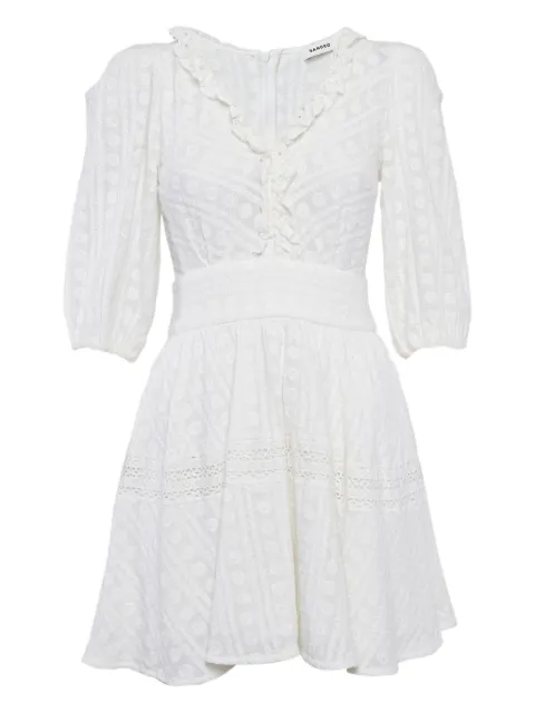 SANDRO robe en coton