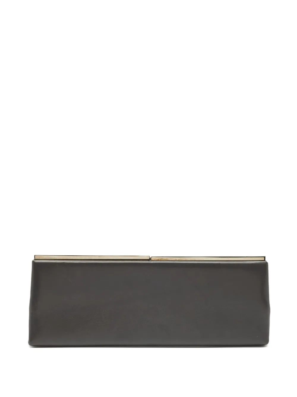 Jimmy Choo Pre-Owned pochette en cuir à design métallisé | gris | Image 1