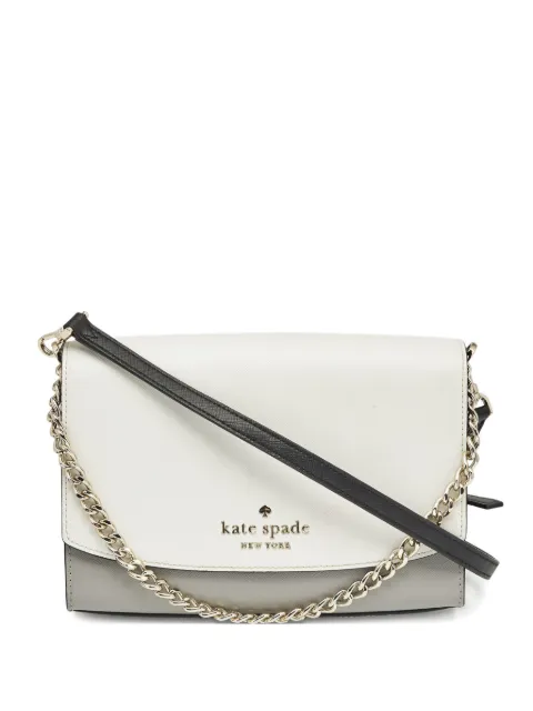 Kate Spade bolsa de hombro con logo en relieve