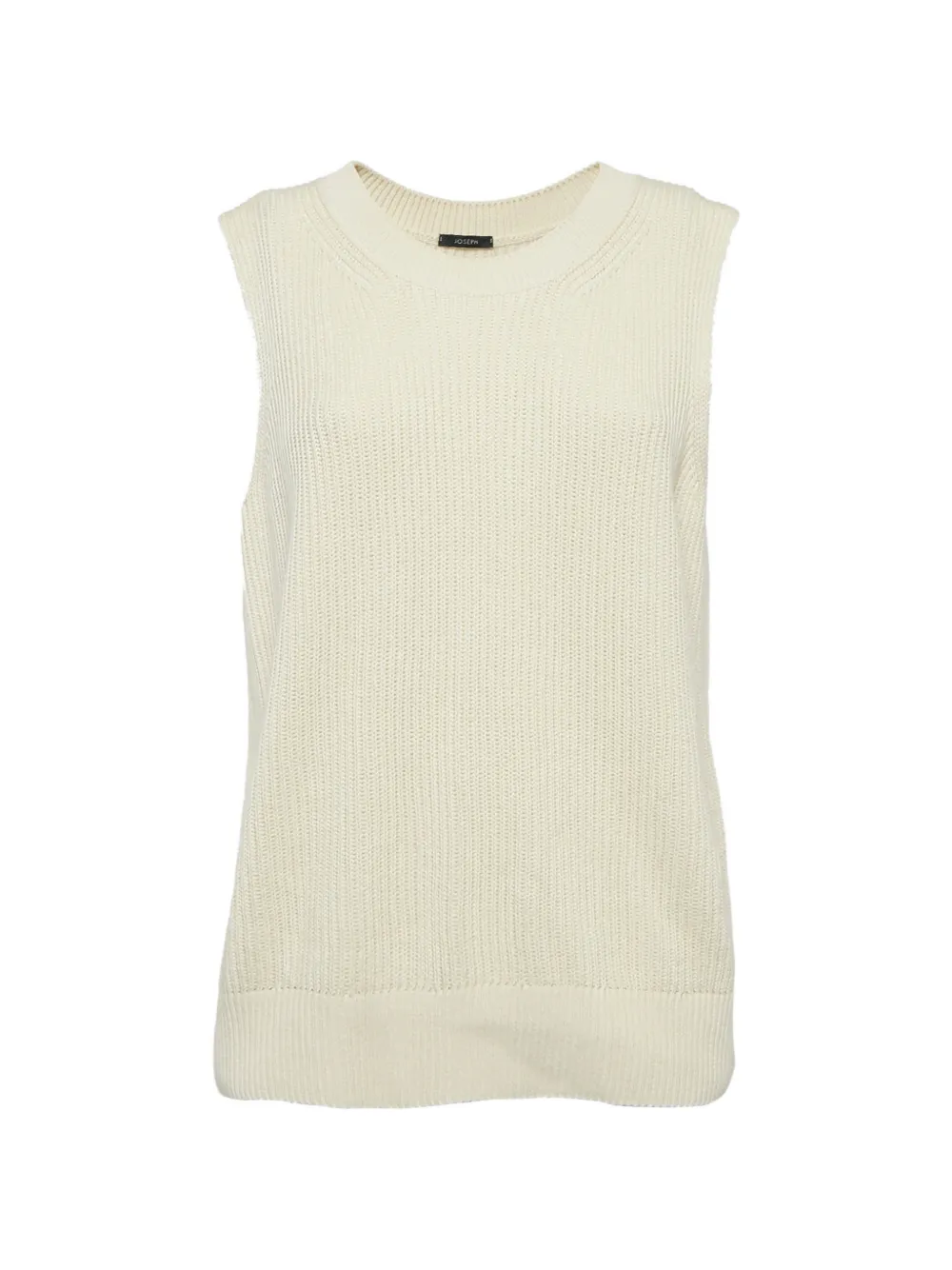 JOSEPH Rib knit sweater vest - Toni neutri