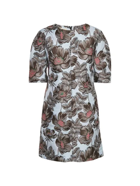 Marni Pre-Owned floral-jacquard mini dress