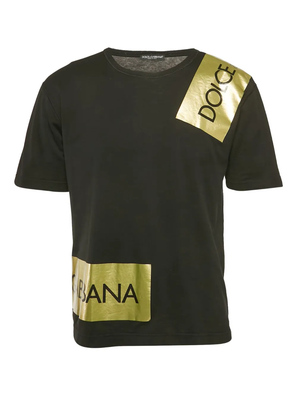 Dolce & Gabbana Pre-Owned playera con logo estampado | negro | Image 1