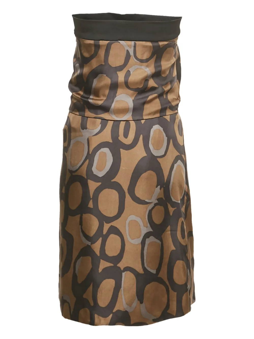 Chloé Pre-Owned Strapless jurk - Groen