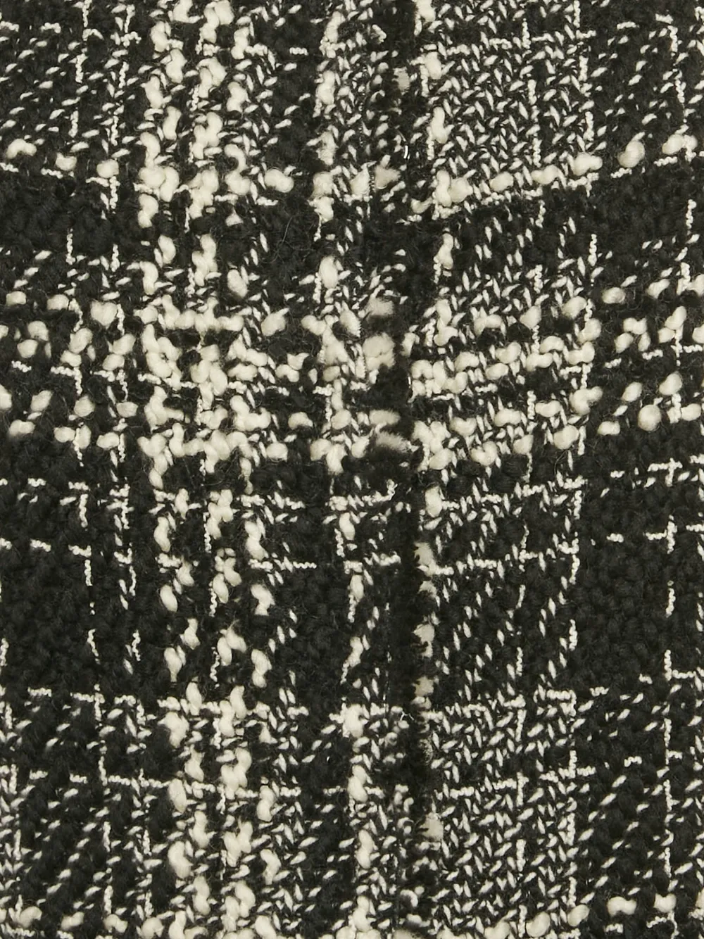 DOLCE & GABBANA Pre-owned Tweed Check Dress In Black