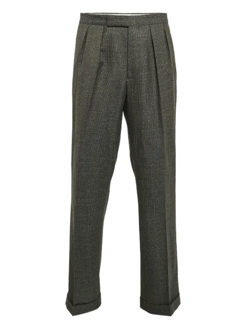 Etro Pre-Owned pleated wool trousers