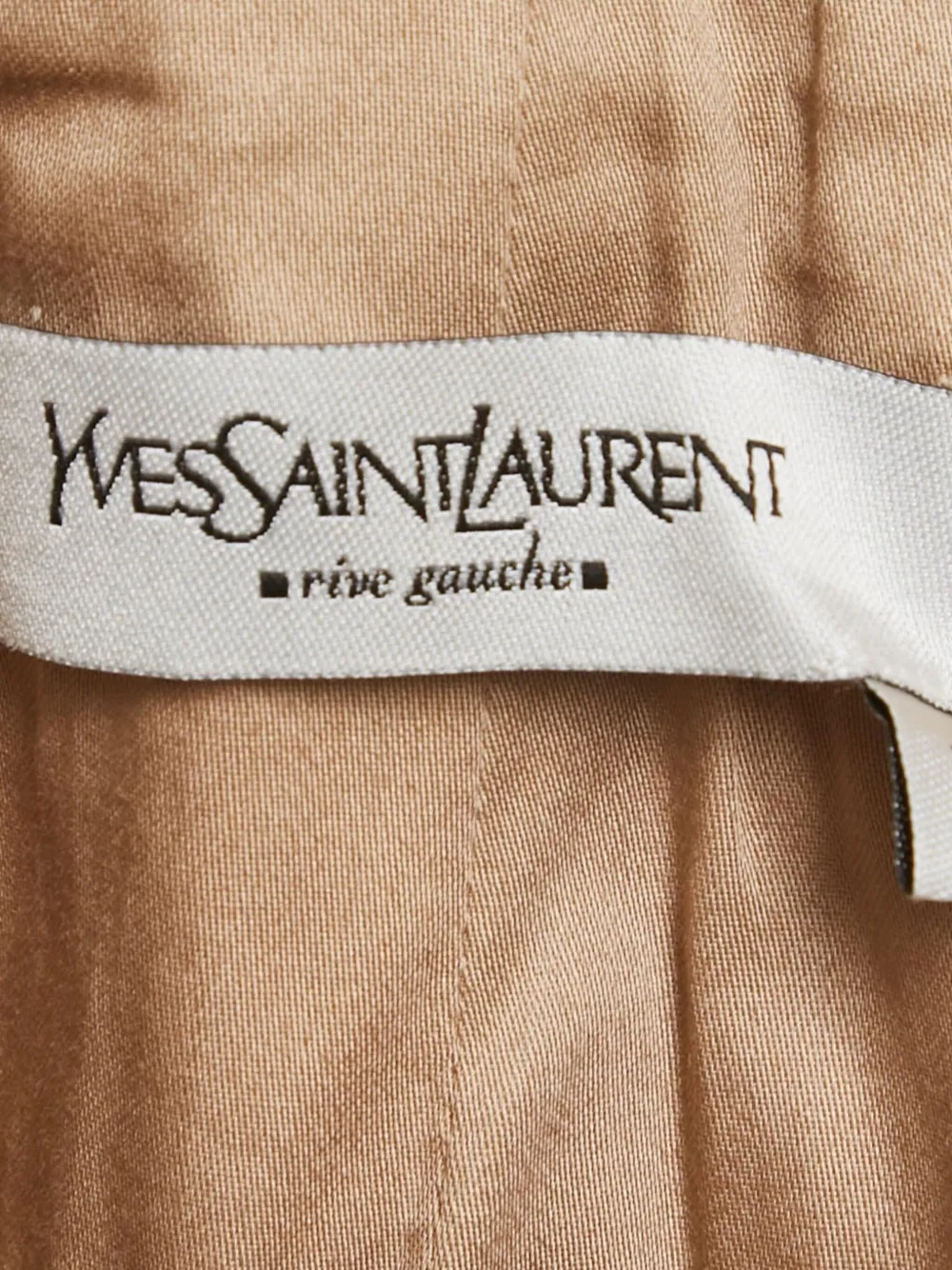 Saint Laurent Pre-Owned jupe mi-longue en coton | Image 2