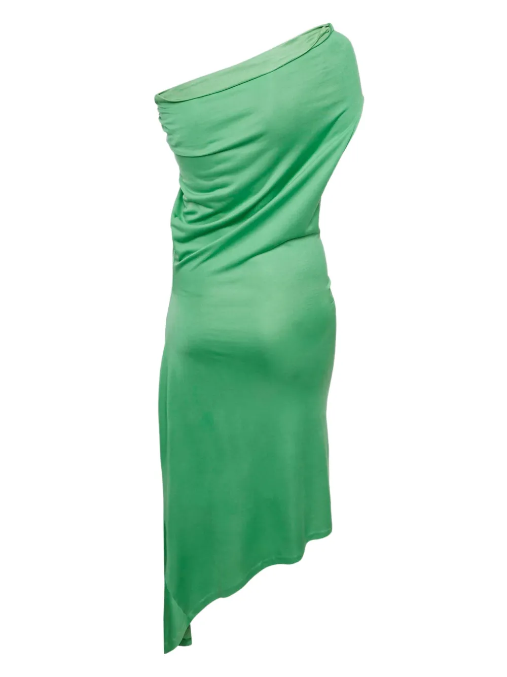 Polo Ralph Lauren Vintage Jersey asymmetrische jurk - Groen