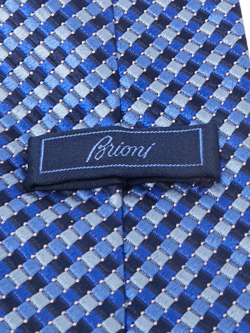 Brioni geometric-pattern silk tie | Image 2