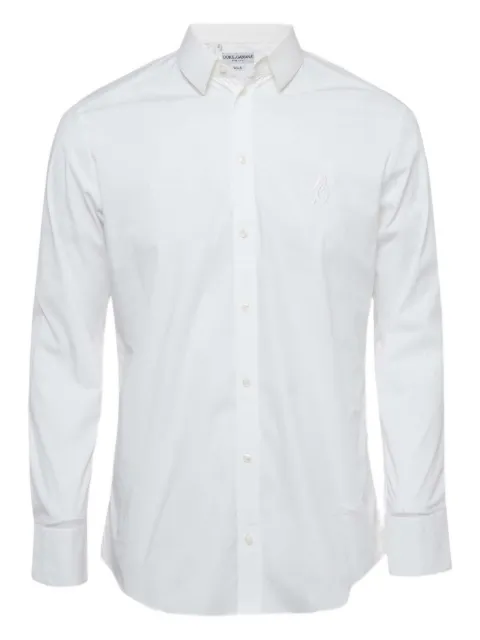 Dolce & Gabbana Pre-Owned embroidered cotton shirt