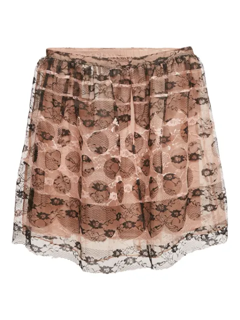 RED Valentino tulle lace skirt