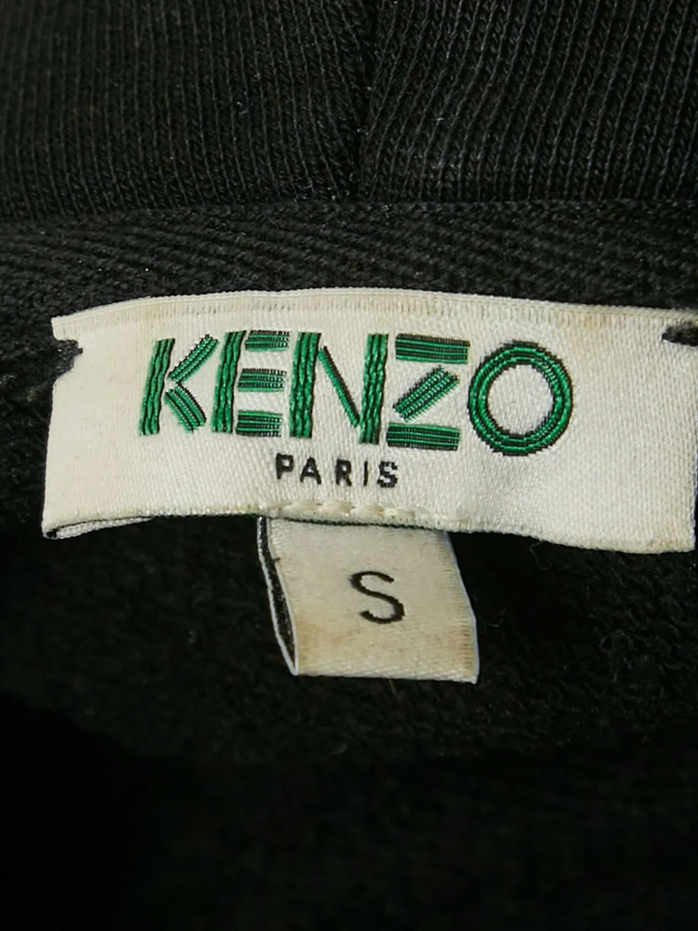 Kenzo Pre-Owned Mini-jurk met capuchon en print - Zwart