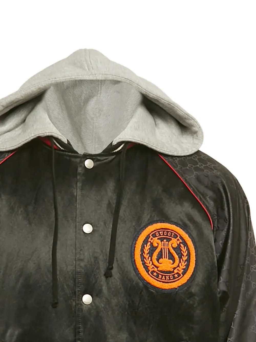 Gucci Pre-Owned GG-motif hooded jacket | Image 2