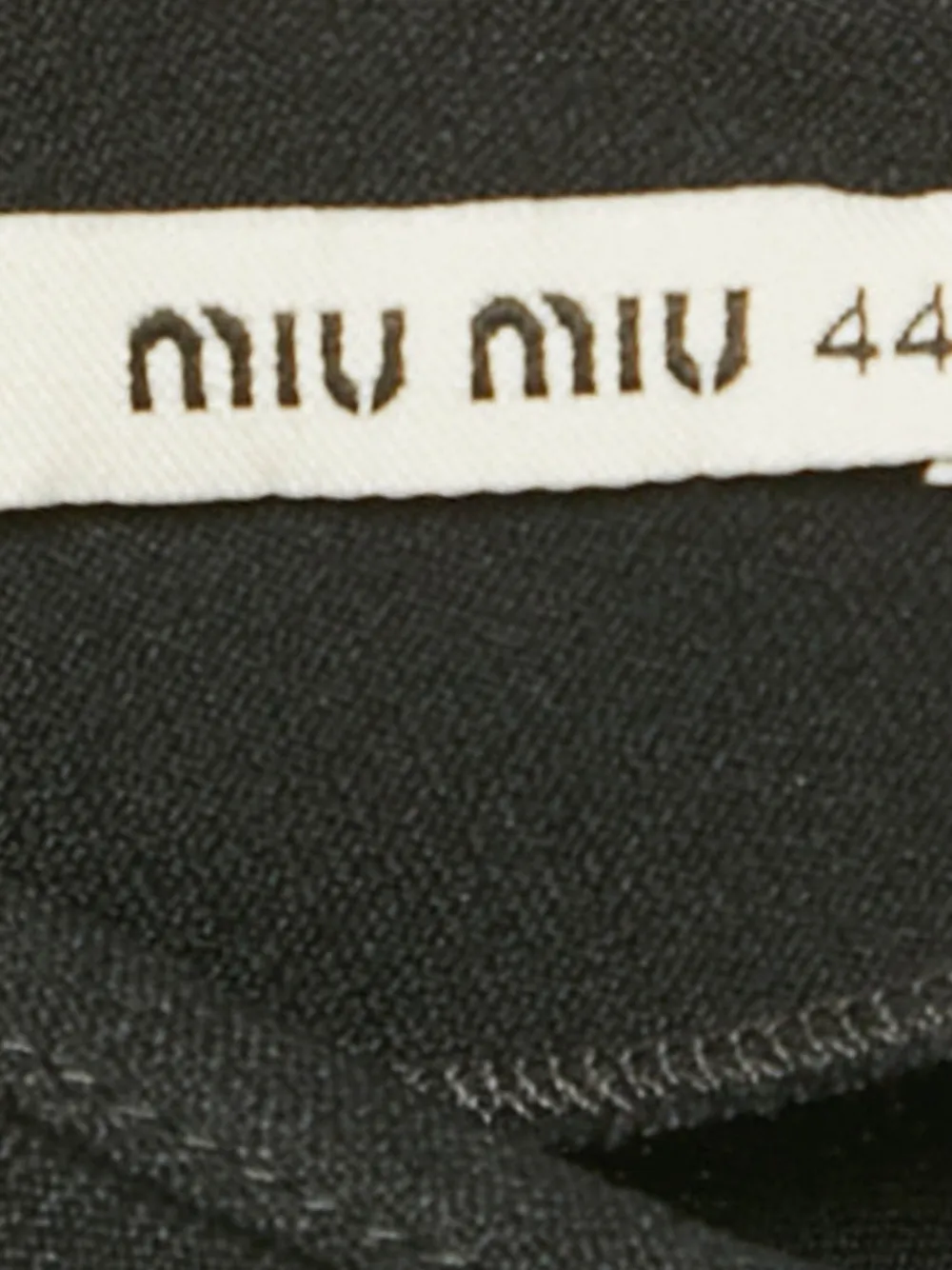 Miu Miu Pre-Owned Kreppkleid mit Taschen | Image 2