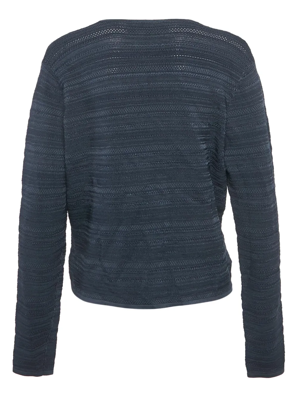 POLO RALPH LAUREN Pre-owned Open-front Knit Cardigan In Blue