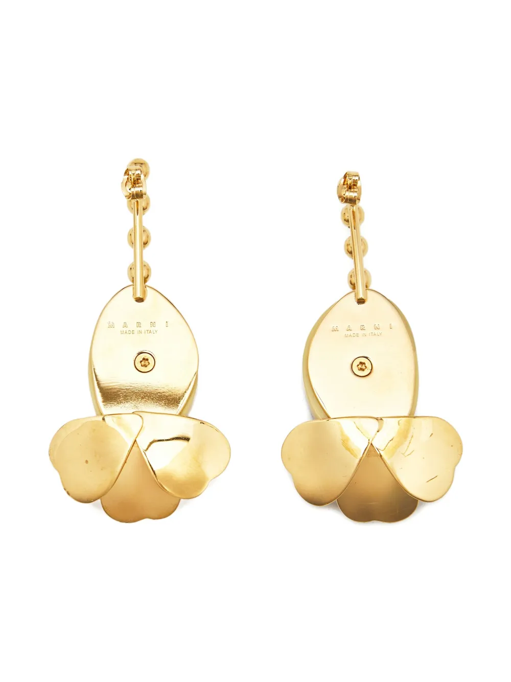 Marni Pre-Owned aretes con dije de resina | Image 2