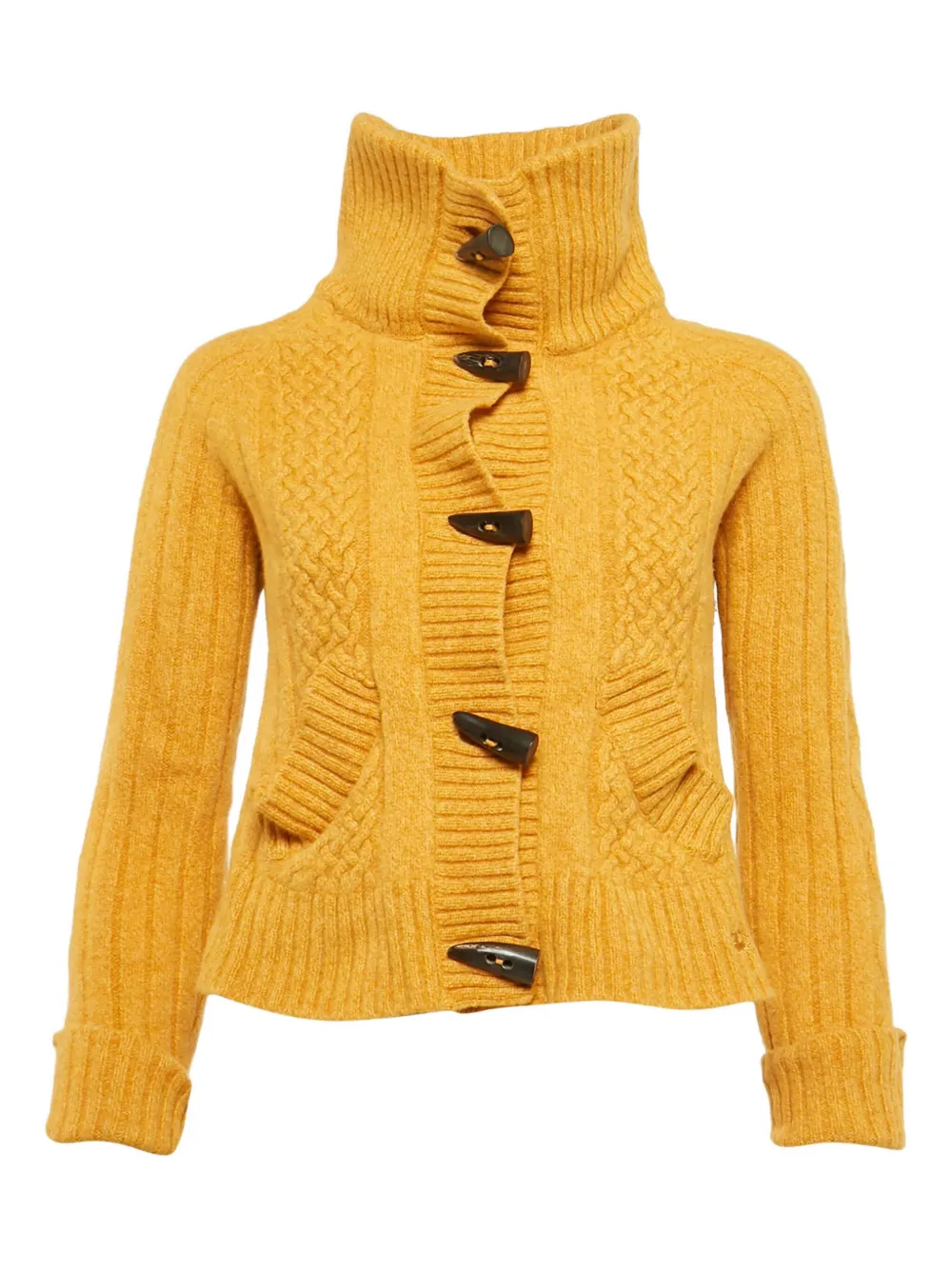 Burberry Pre-Owned Maglione a collo alto - Giallo