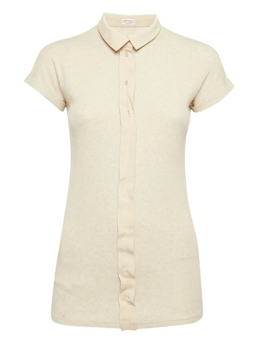 Brunello Cucinelli ribbed top | Neutrals | Image 1