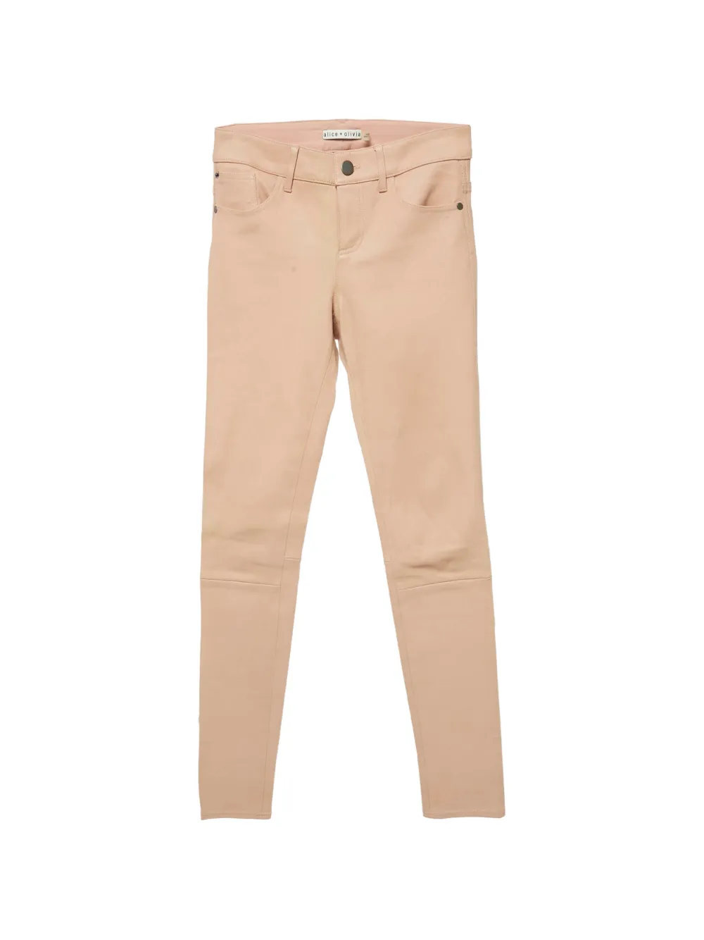 alice + olivia Pantaloni in pelle - Rosa