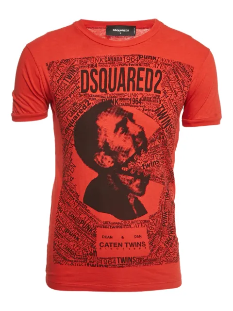 DSQUARED2 playera con estampado gráfico