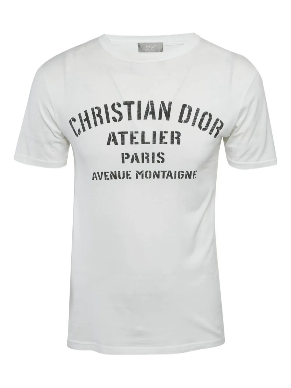 Christian Dior Pre-Owned playera con cuello redondo | blanco | Image 1