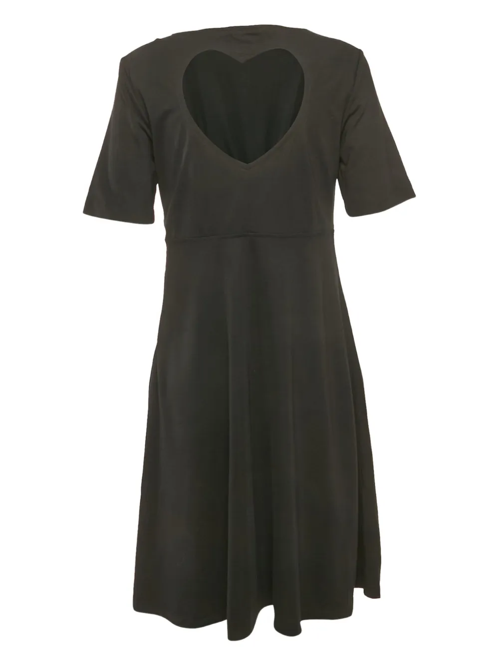 Love Moschino Uitgesneden maxi-jurk - Zwart