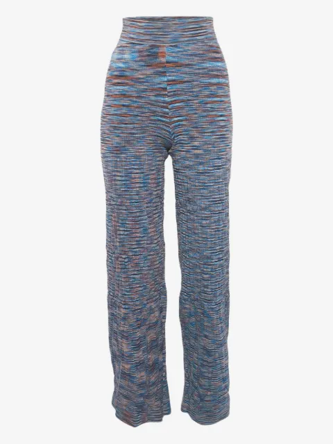 SIMKHAI  2020s space-dyed knit trousers