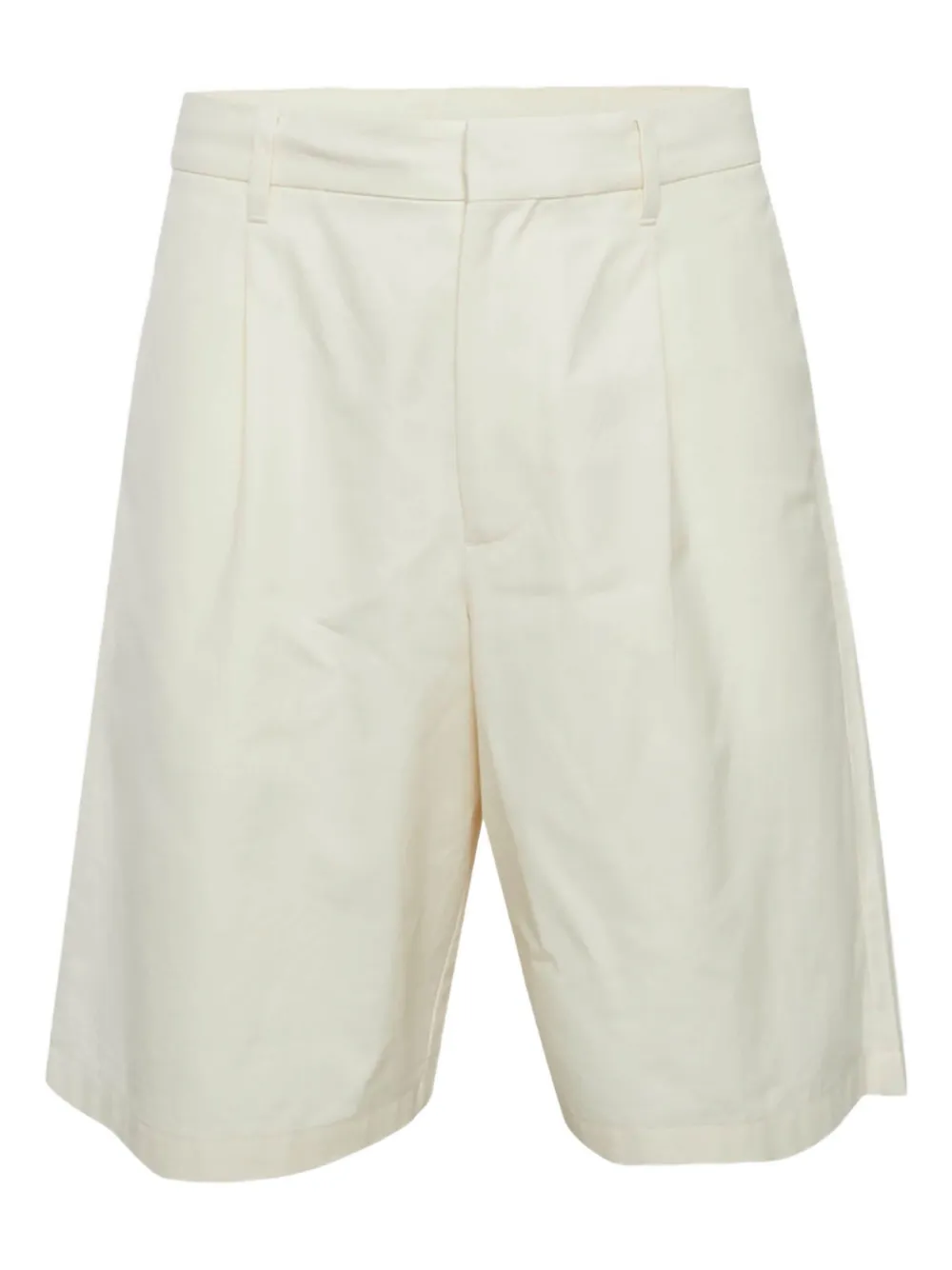 Prada Pre-Owned bermuda à design plissé | blanc | Image 1