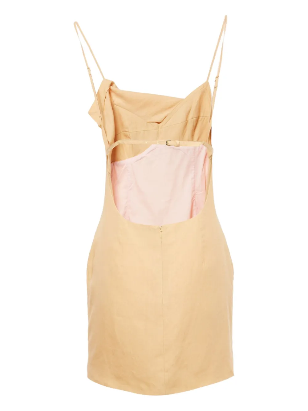 Jacquemus Pre-Owned L'Amour mini-jurk - Beige