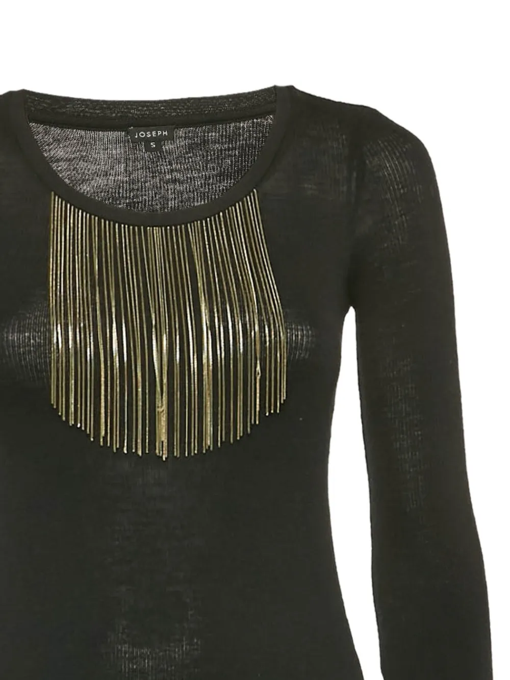 JOSEPH embellished mini dress - Zwart