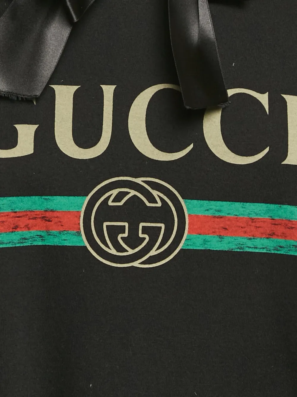 Gucci Pre-Owned playera de algodón con detalles en el cuello | Image 2