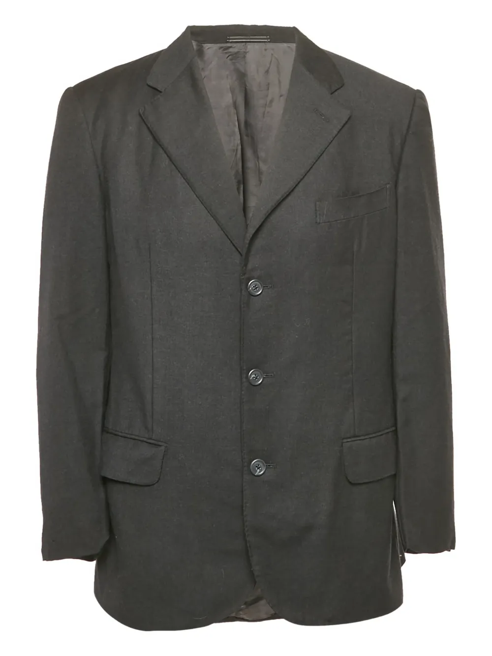 Ermenegildo Zegna Vintage three-button blazer | Black | Image 1