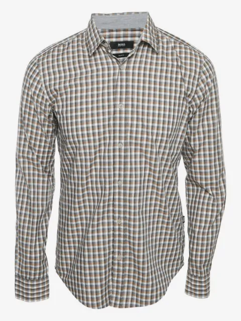 BOSS Camicia in cotone a quadri