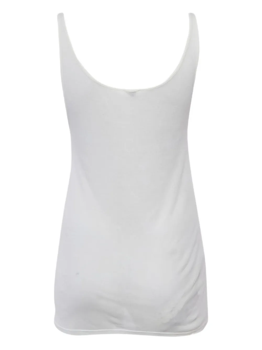 Saint Laurent Pre-Owned camiseta tejida de canalé | Image 2