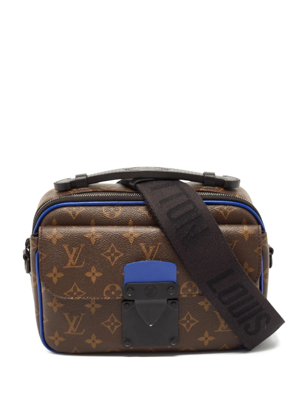 Louis Vuitton Pre-Owned Borsa messenger Monogram S-lock - Marrone