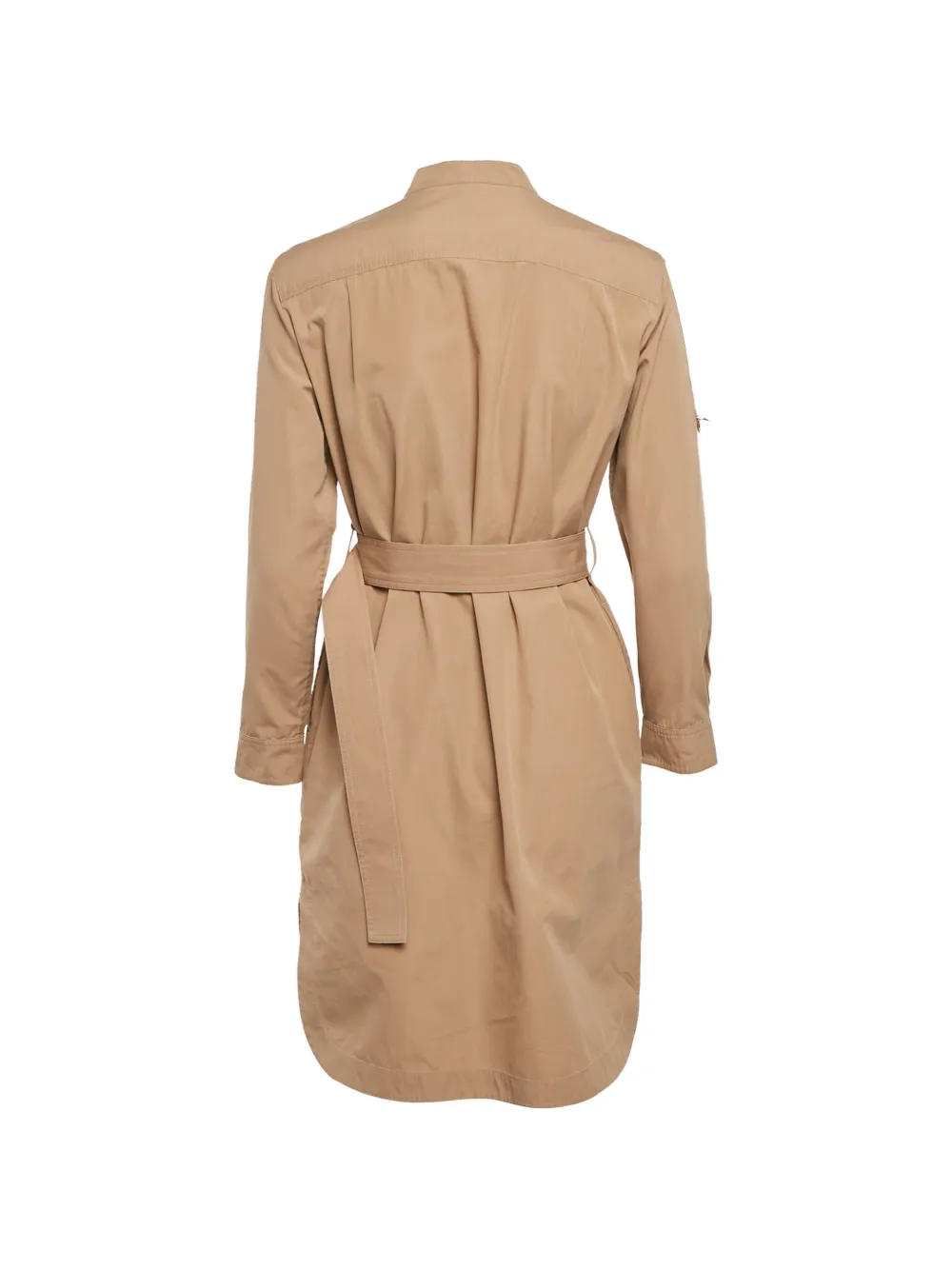 Burberry Pre-Owned Katoenen jurk met knopen - Bruin