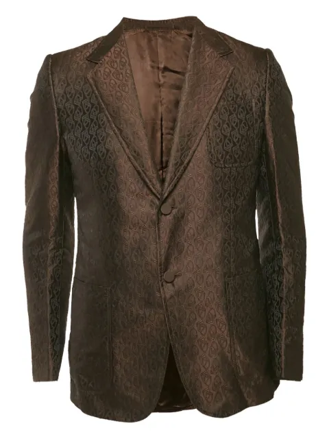 Gucci Pre-Owned blazer con detalle Horse