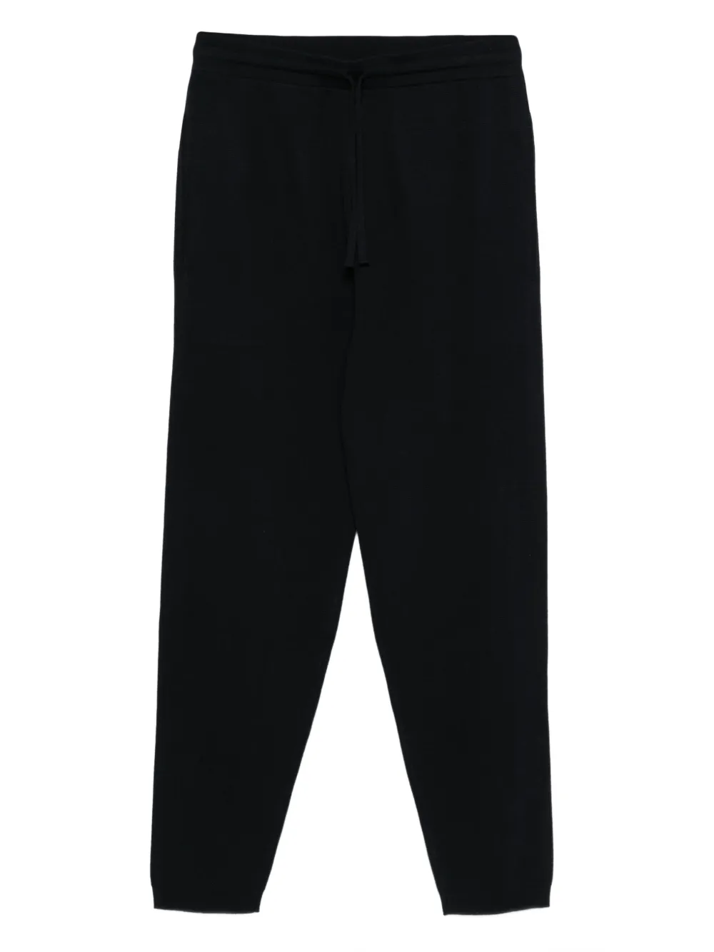 Emporio Armani drawstring straight-leg trousers | Blue | Image 1