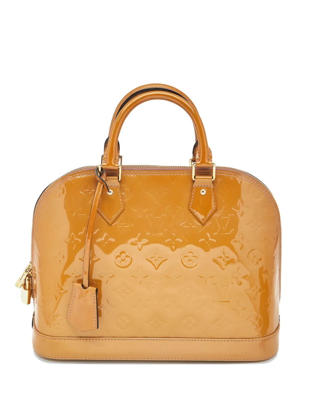 Pre-owned Louis Vuitton Alma Pm Tote Bag In Neutral