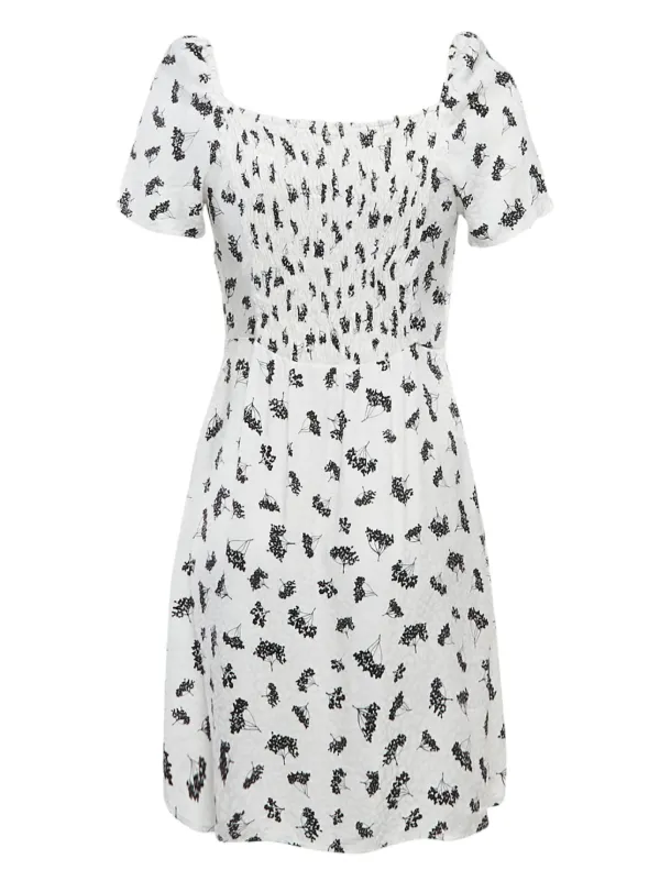 maje floral print mini dress Floral print short dress Purple For Women