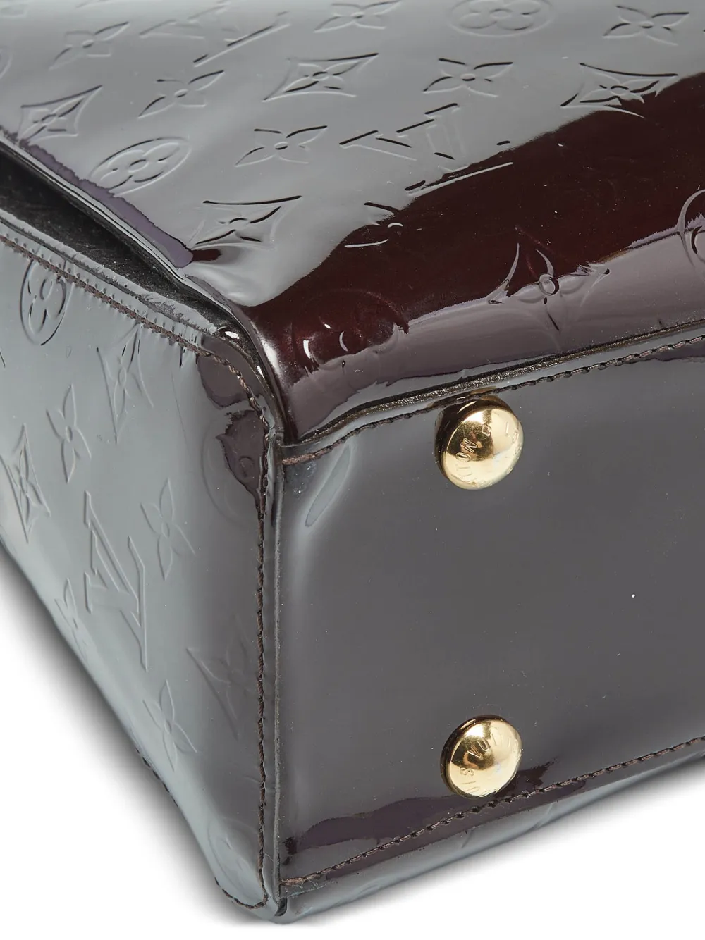 Pre-owned Louis Vuitton Melrose Tote Bag In Red