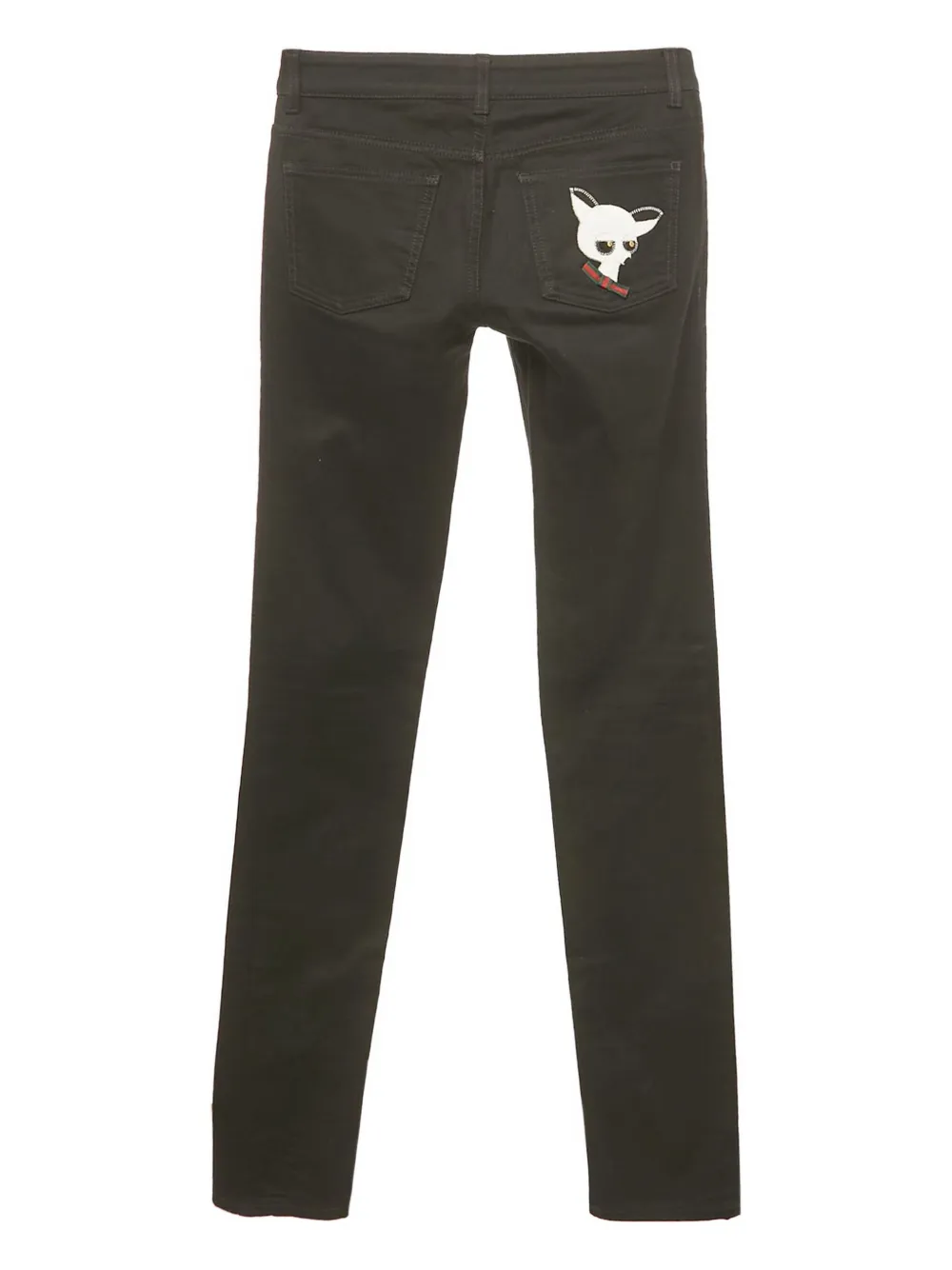 Gucci Pre-Owned Jans met chihuahua detail - Zwart