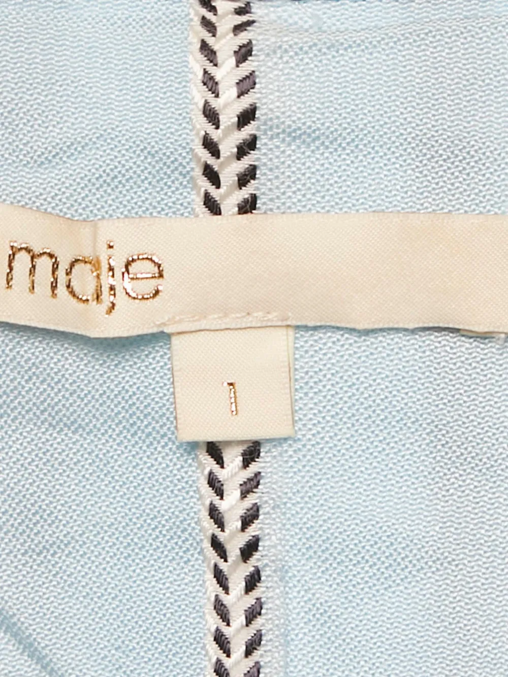 Maje robe rayée à taille ceinturée | Image 2