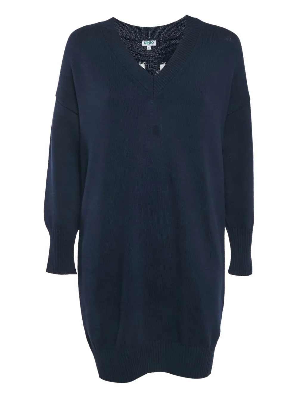 Kenzo Pre-Owned Minikleid mit Logo - Blau