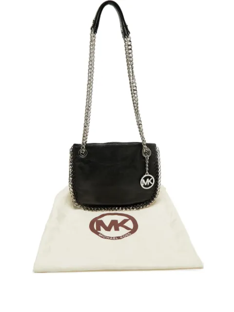 Michael Michael Kors Chelsea chain-trimmed leather cross body bag