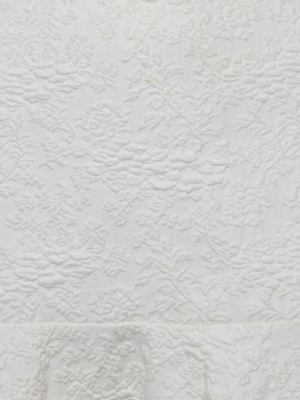 Alice + olivia Flared jacquard rok - Wit